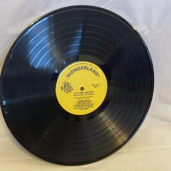 The Glow-Tones Let's Sing Together (Vinyl) Golden Records WLP 53 VG LP Record - Picture 7 of 10